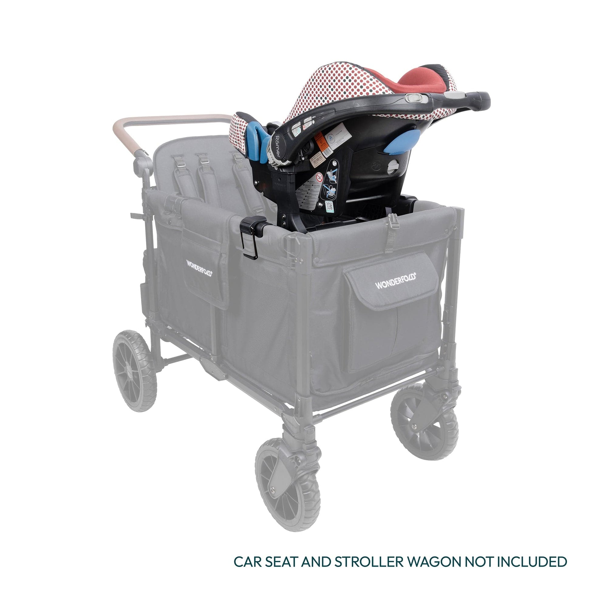 WonderFold W4 / W6 Pro Series Car Seat Adapter - Britax - W4W6PCSA-BRT