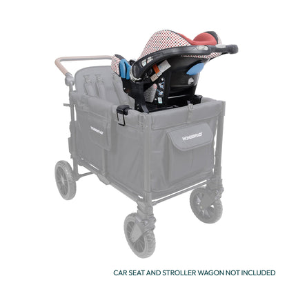 WonderFold W4 / W6 Pro Series Car Seat Adapter - Britax - W4W6PCSA-BRT