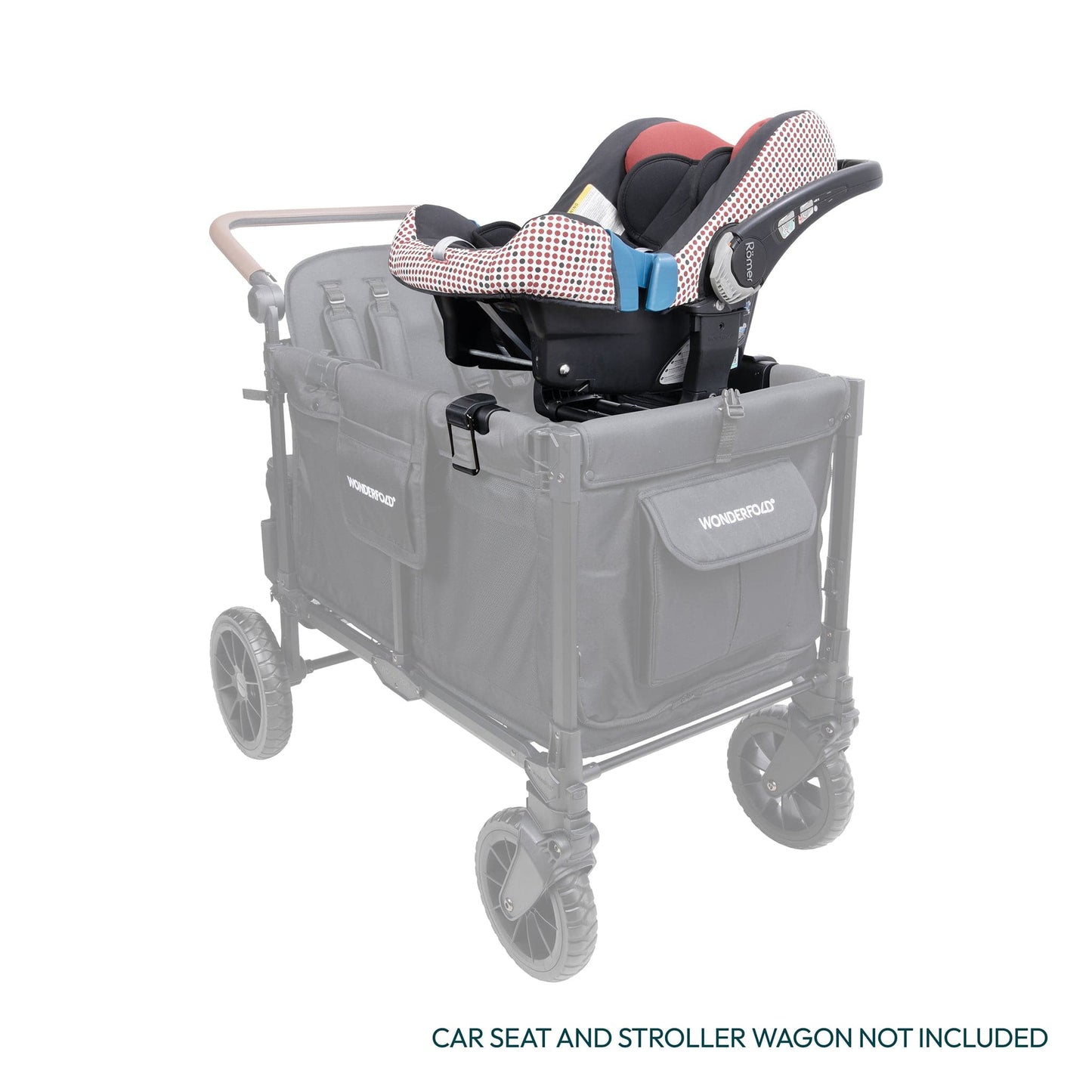 WonderFold W4 / W6 Pro Series Car Seat Adapter - Britax - W4W6PCSA-BRT