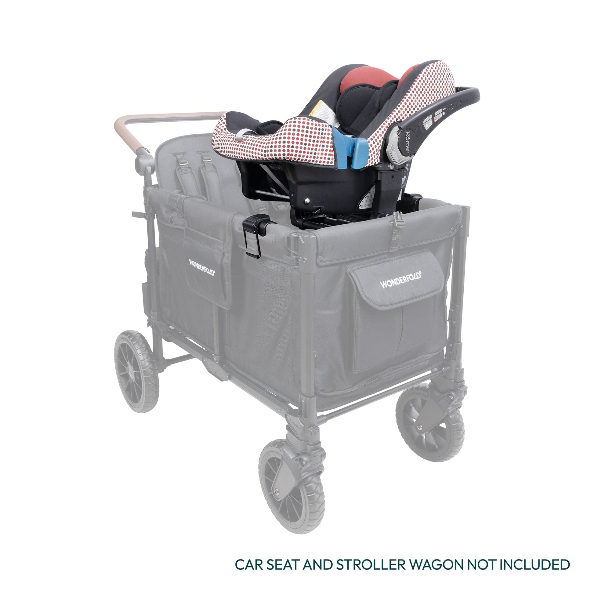 WonderFold W4 / W6 Pro Series Car Seat Adapter - Britax - W4W6PCSA-BRT