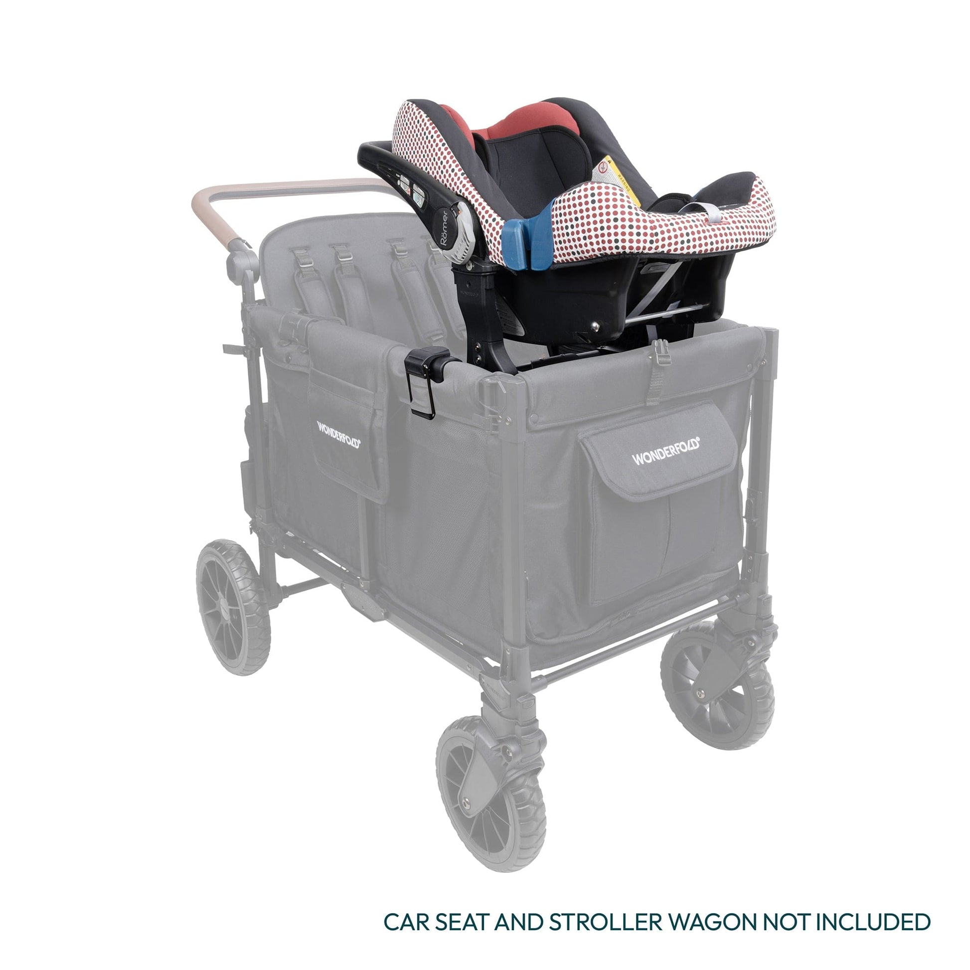 WonderFold W4 / W6 Pro Series Car Seat Adapter - Britax - W4W6PCSA-BRT