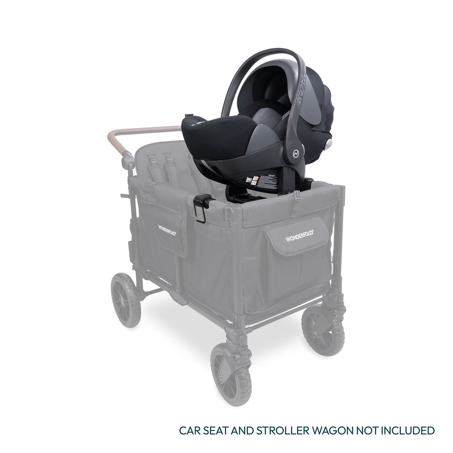 WonderFold W4 / W6 Pro Series Car Seat Adapter - Cybex, Nuna, Maxi-Cosi - W4W6PCSA-CNM