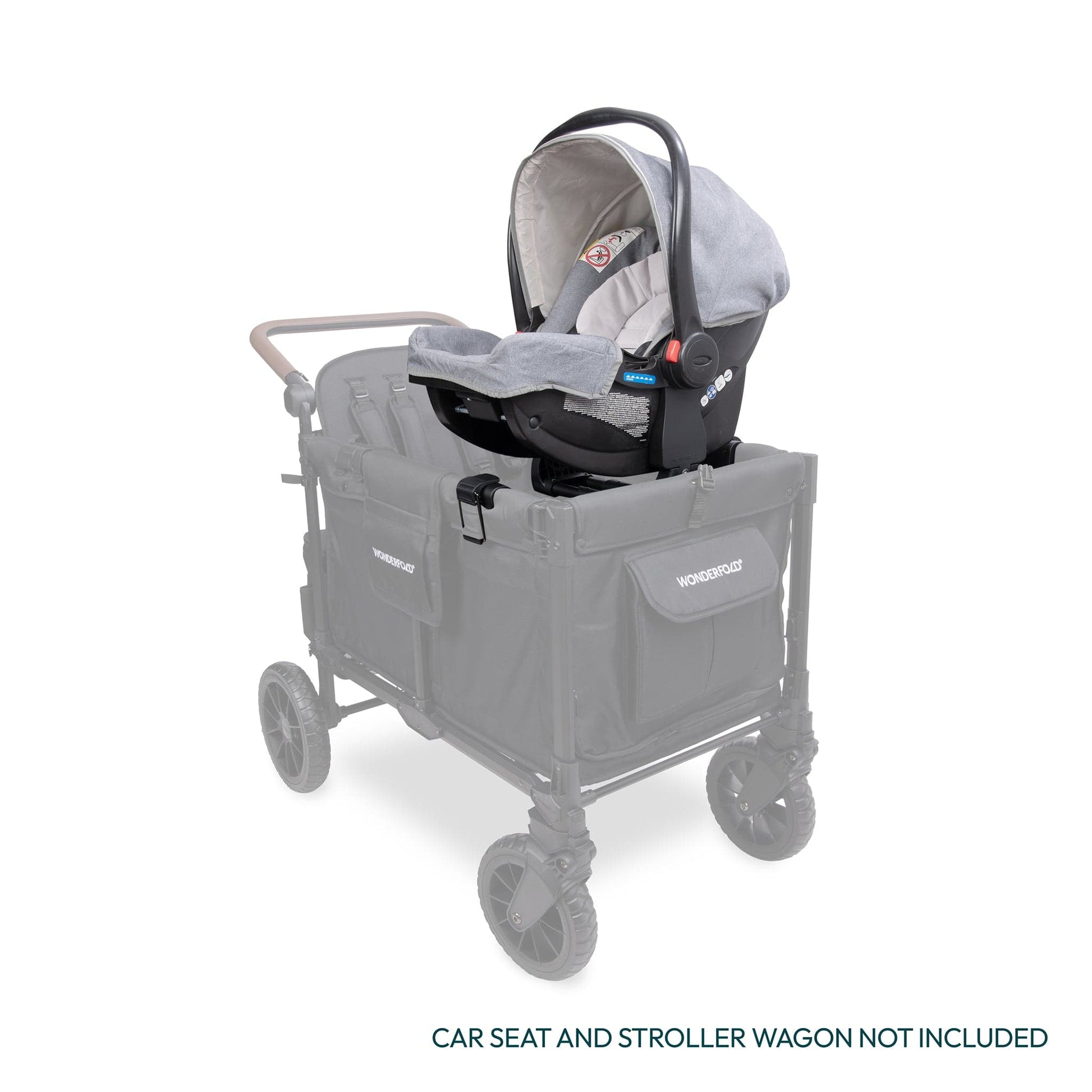 WonderFold W4 / W6 Pro Series Car Seat Adapter - Graco - W4W6PCSA-GRC