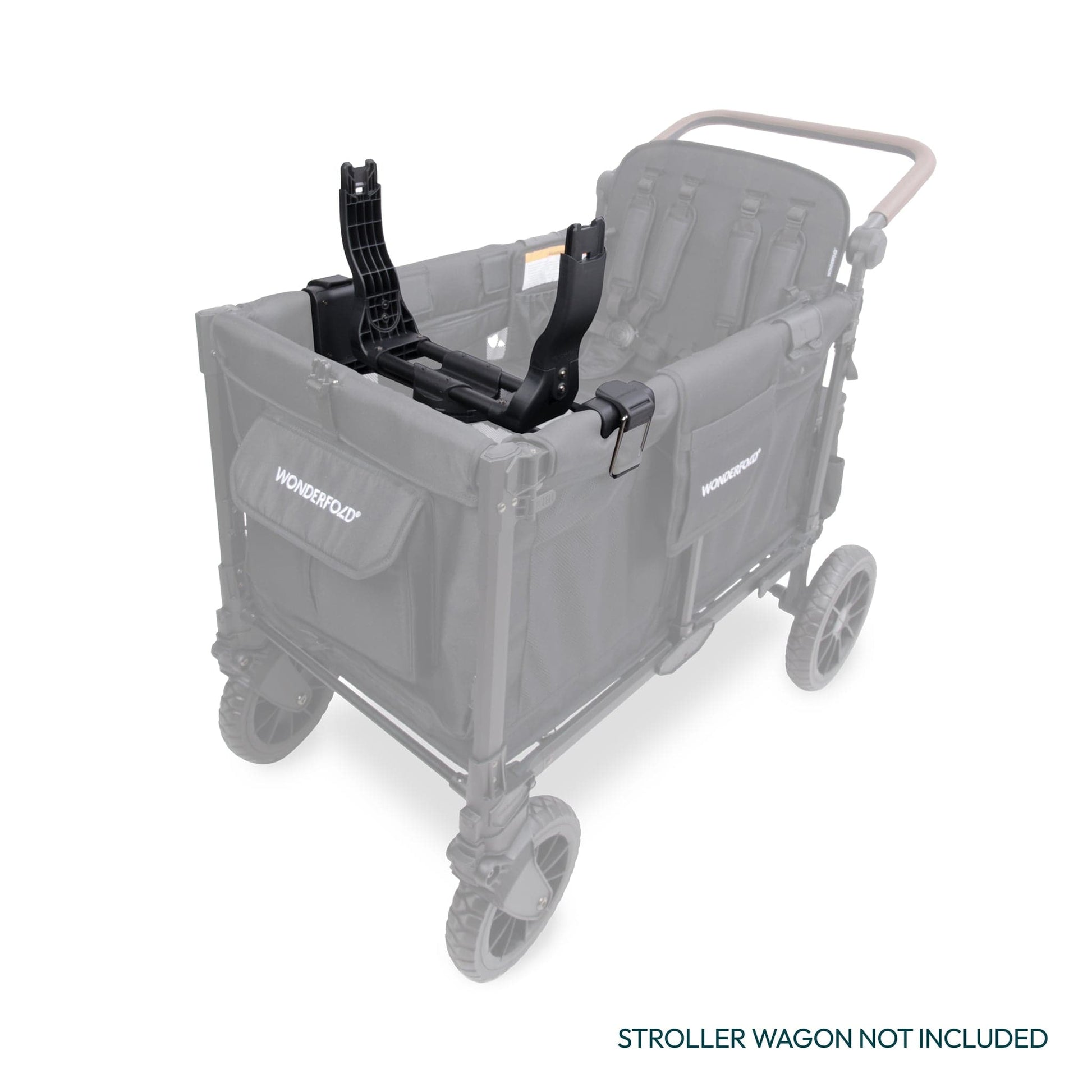 uppababy car seat in shopping cart WonderFold W4/W6 Car Seat Adapter UPPAbaby