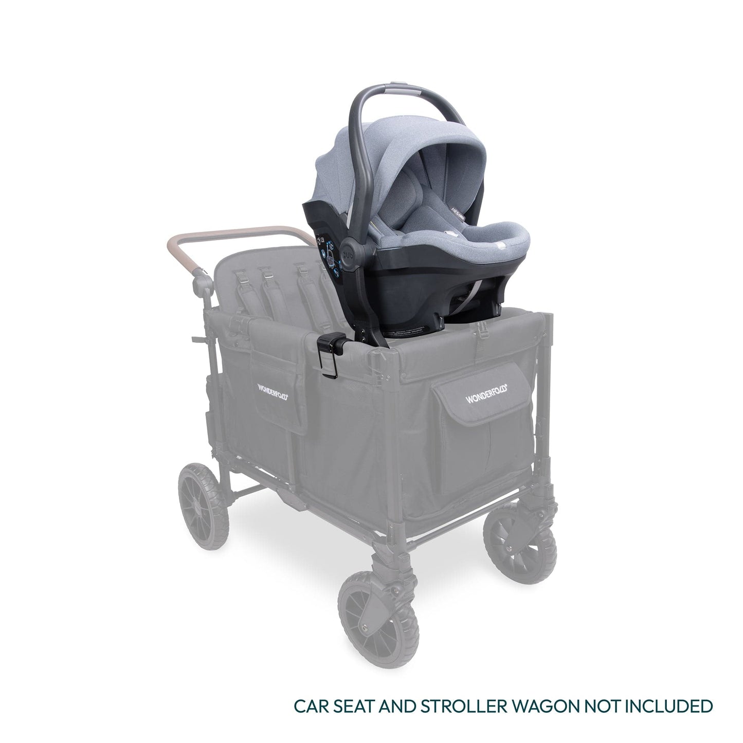 WonderFold W4 / W6 Pro Series Car Seat Adapter - UPPAbaby - W4W6PCSA-UPB