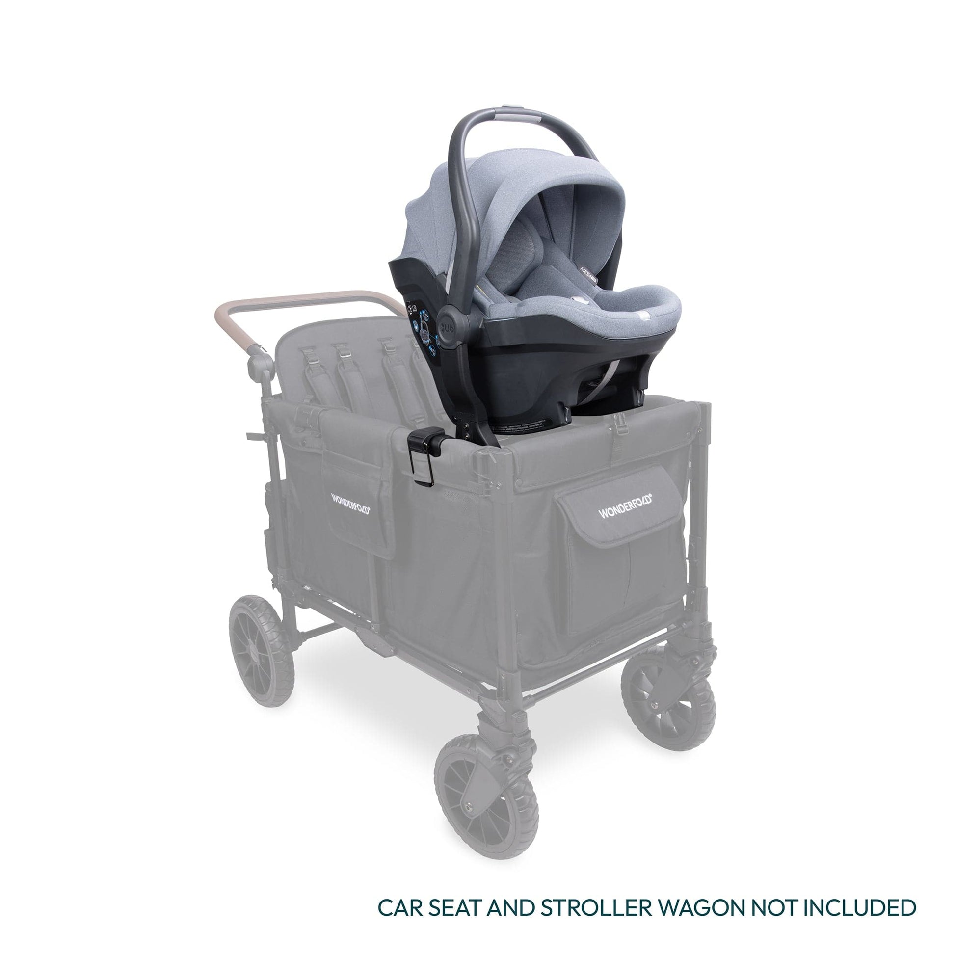 WonderFold W4 / W6 Pro Series Car Seat Adapter - UPPAbaby - W4W6PCSA-UPB