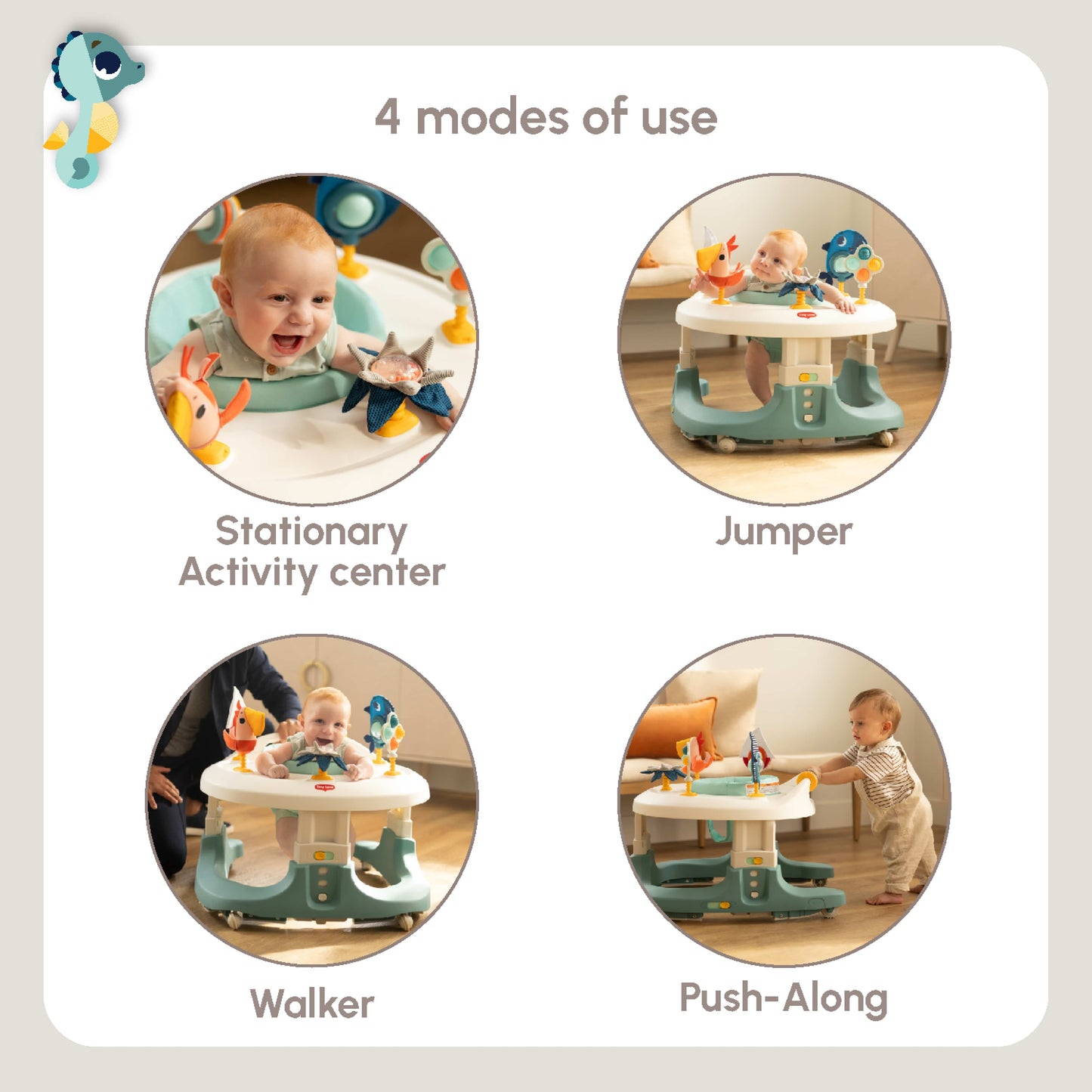 Tiny Love Tiny Mariners 4-in-1 Here I Grow Mobile Activity Center