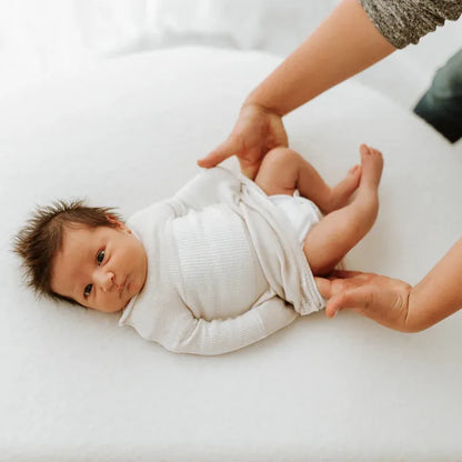 Swaddelini Bamboo Blend Sleep Sack Swaddle - Beige (6-12LBS)