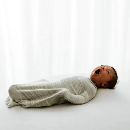 Swaddelini Bamboo Blend Sleep Sack Swaddle - Mint (6-12LBS)