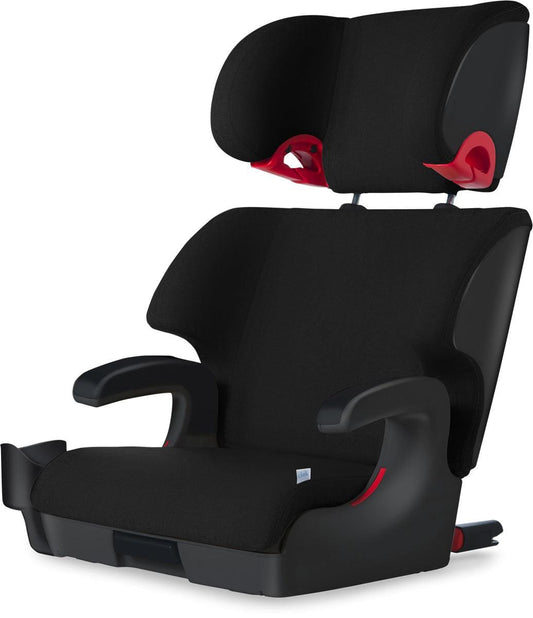 Clek OPEN BOX Oobr High Back Belt Positioning Booster Car Seat - Pitch Black (C-Zero Plus) - OB22U2-PBKB-OB