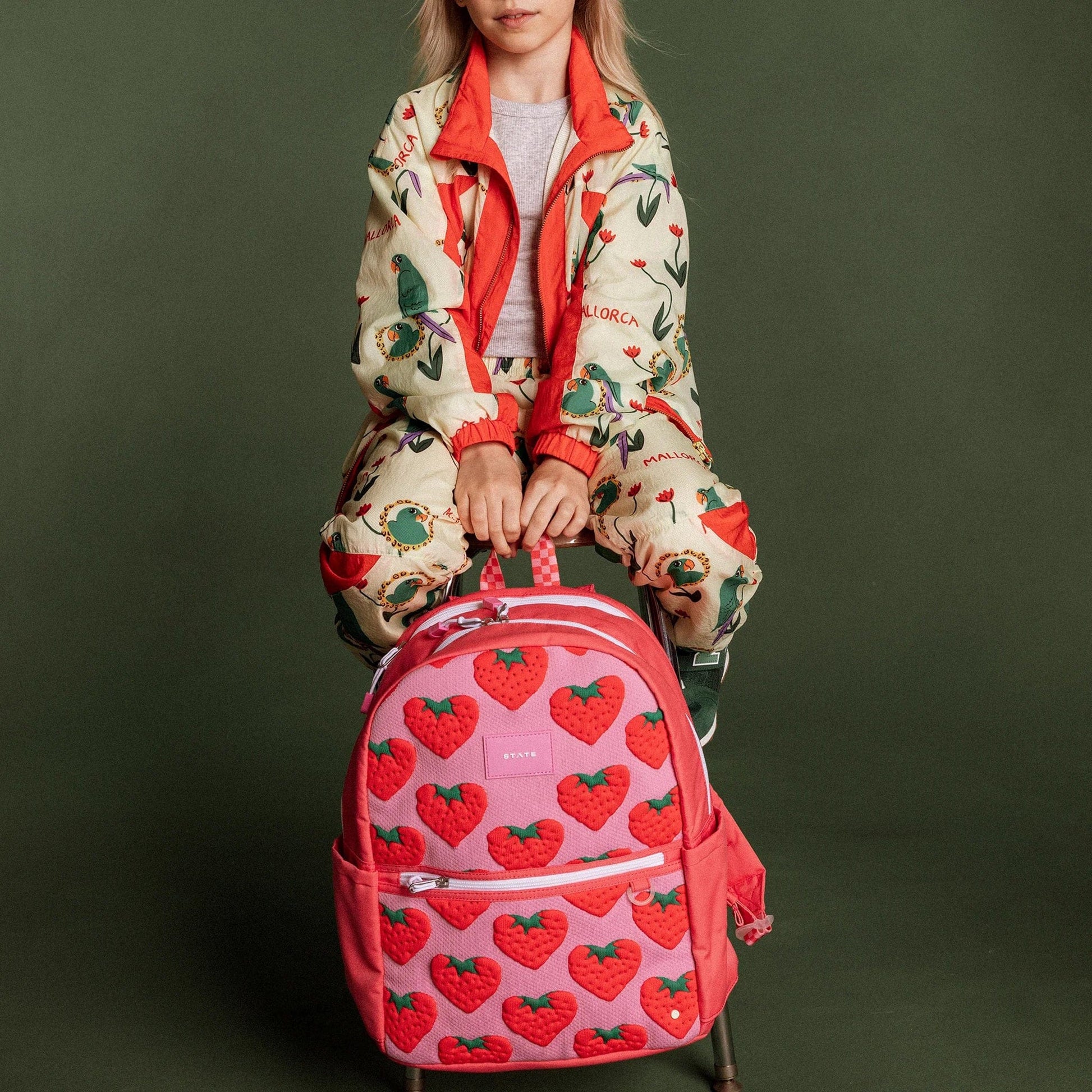 State Bags Kane Kids Backpack - Strawberries - X257H484641