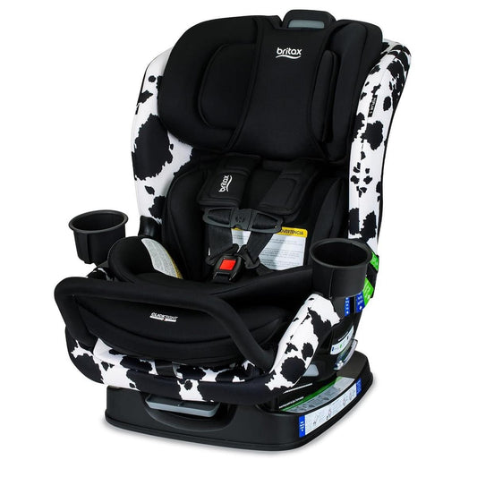 Britax Poplar S ClickTight Convertible Car Seat, Slim 17-Inch Design - Cowmooflage
