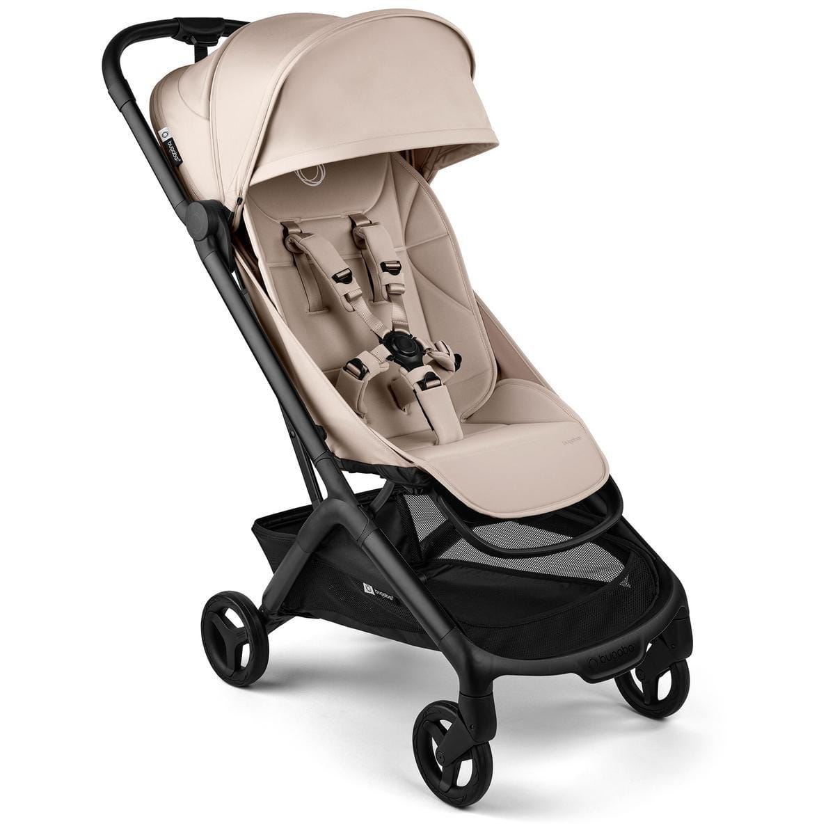 Bugaboo OPEN BOX Butterfly 2 Complete Stroller - Black / Desert Taupe / Desert Taupe - 100338021-ob