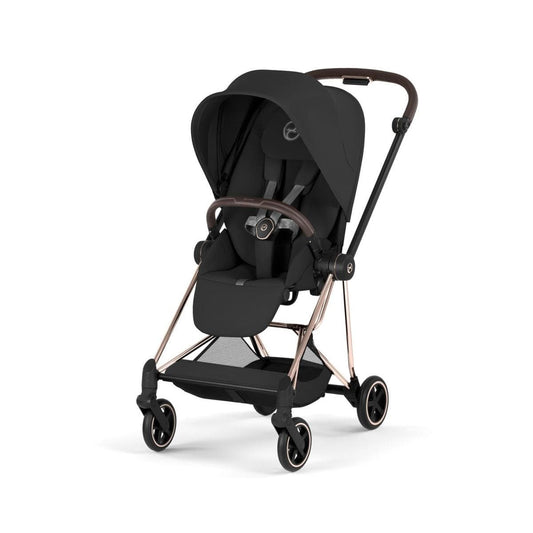 Cybex Mios Stroller (2026) - Rose Gold Frame / Sepia Black Lux Seat - 526000097
