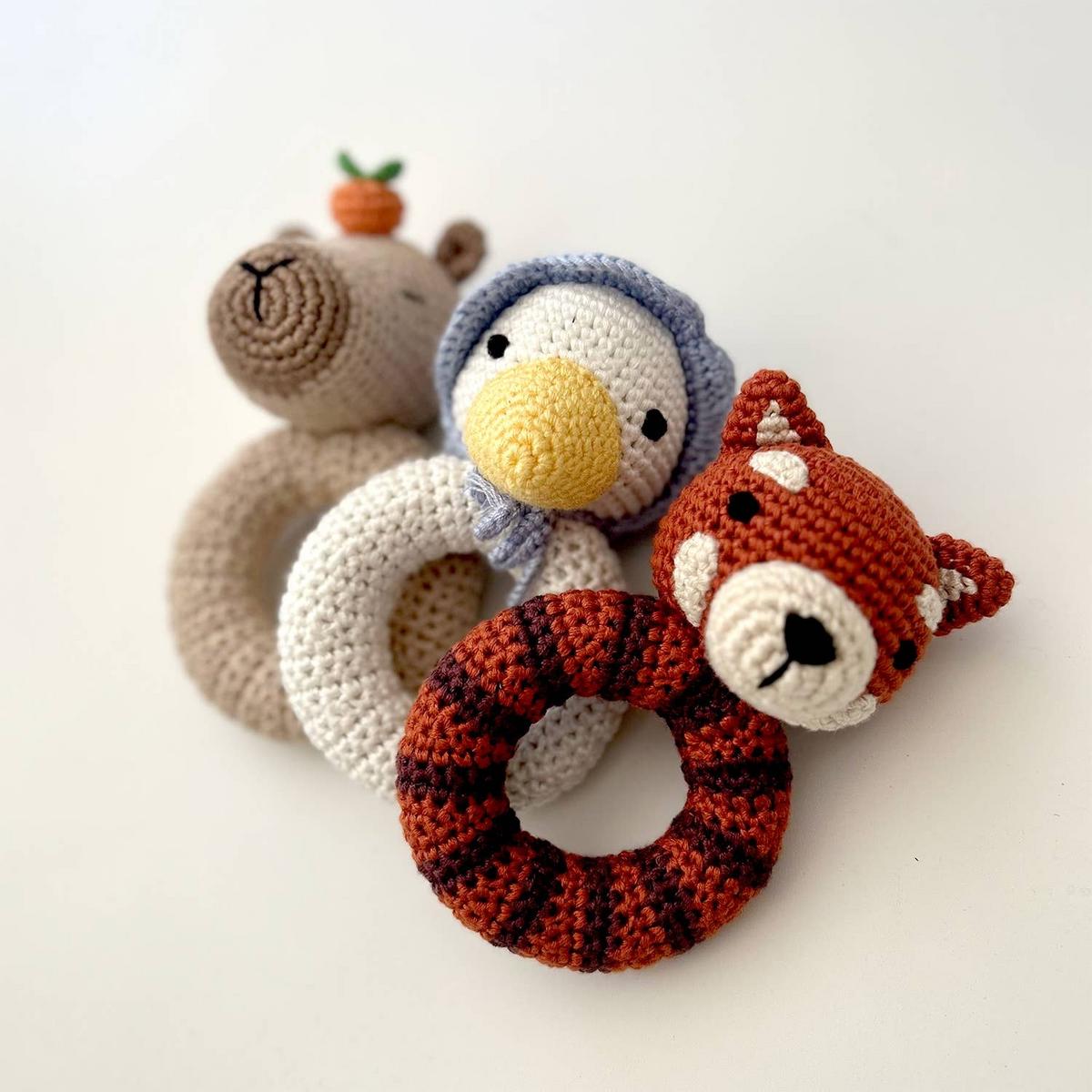 Cheengoo Mother Goose Baby Rattle