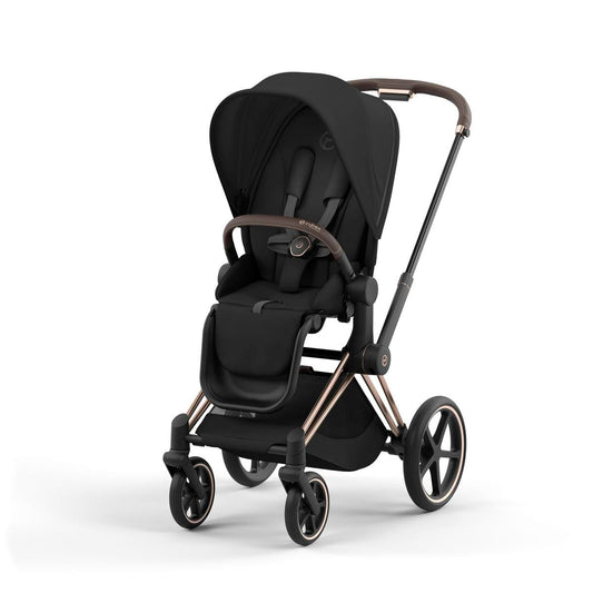 Cybex Priam 4 Stroller (One Box) - Rose Gold / Sepia Black