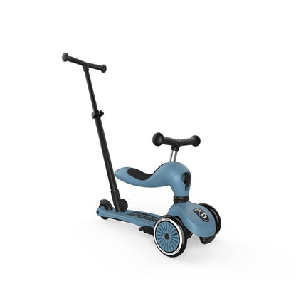 Scoot & Ride Highwaykick 1 Push & Go Scooter - Steel