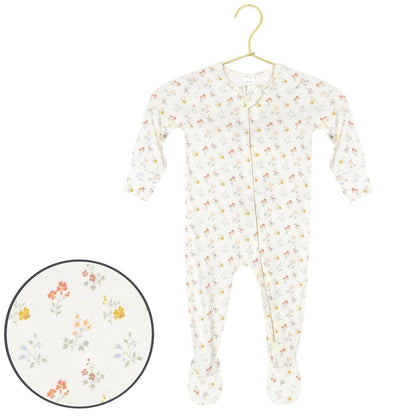 Lou Lou & Company Zipper Footies - Willow (3-6 months)