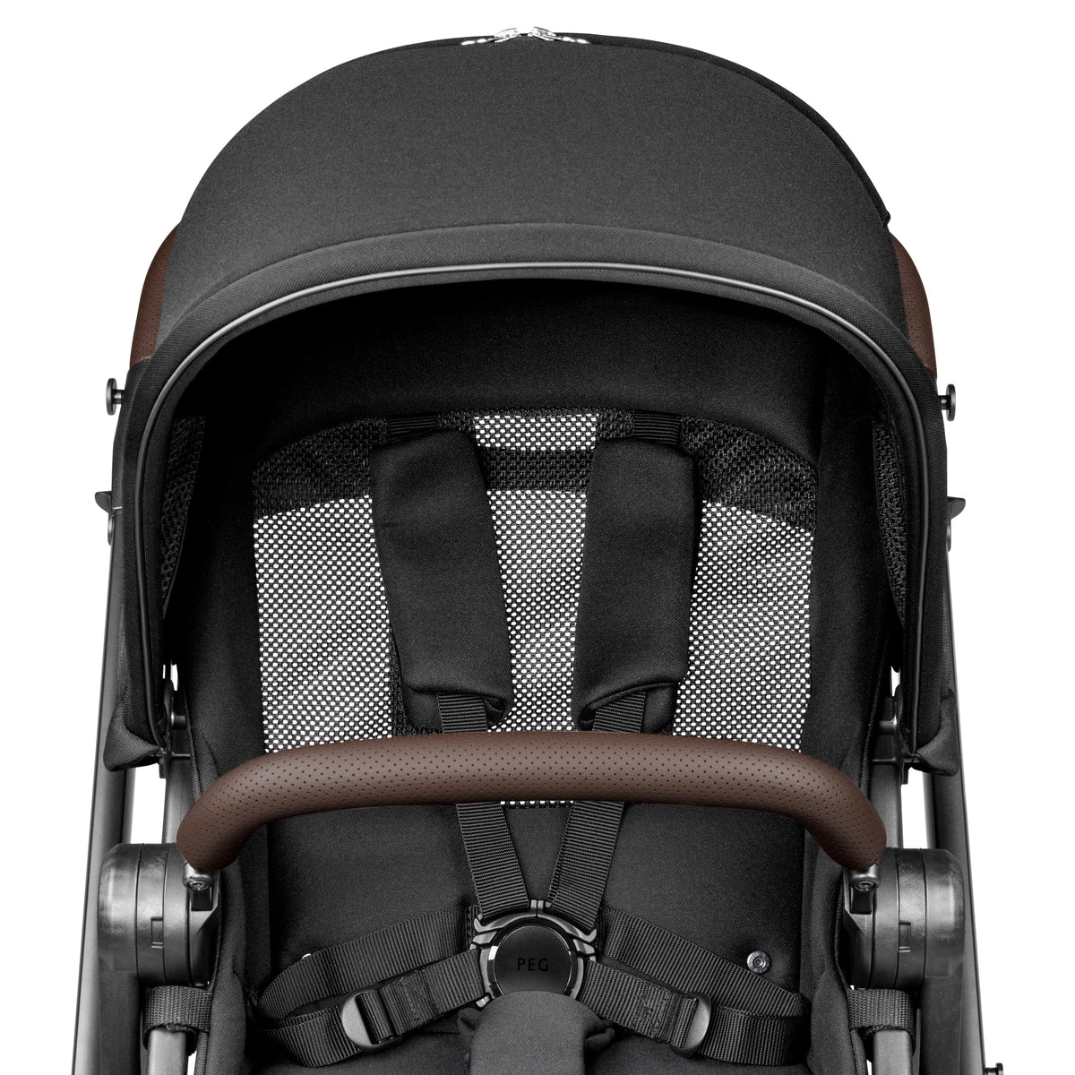 PEG YPSI Single-to-Double Stroller - True Black