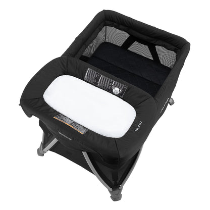 Nuna SENA Aire Playard with Zip-Off Bassinet + Changer (One Box) - Caviar
