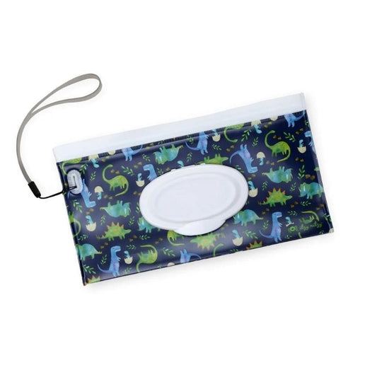 Itzy Ritzy Travel Pouch Wipes Case - Dino - PWC8085