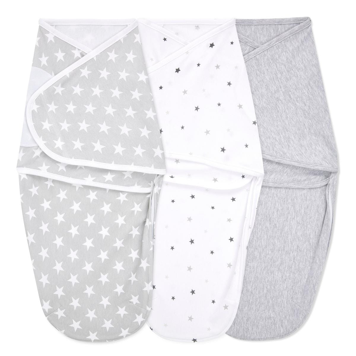 Aden + Anais Essentials Easy Swaddle Wrap Quick Change 3 pk - Twinkle (0-3 months) - EWSK30012