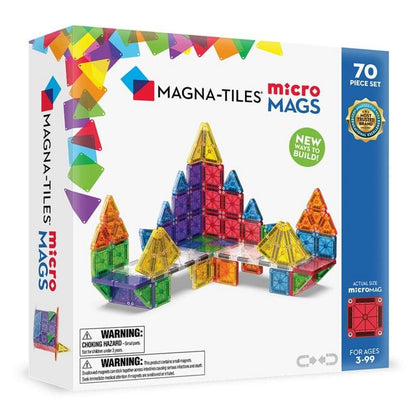 Magna-Tiles microMAGS, 70 Piece Set - 244070MM