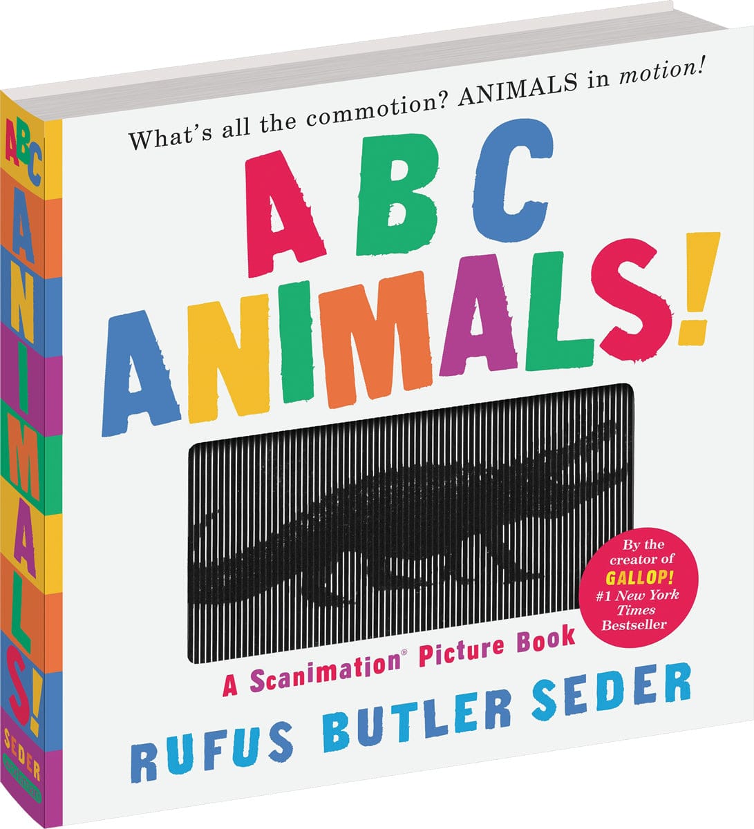 ABC Animals!: A Scanimation Picture Book - 9.78076E+12