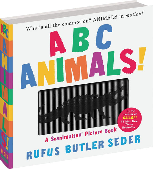 ABC Animals!: A Scanimation Picture Book - 9.78076E+12