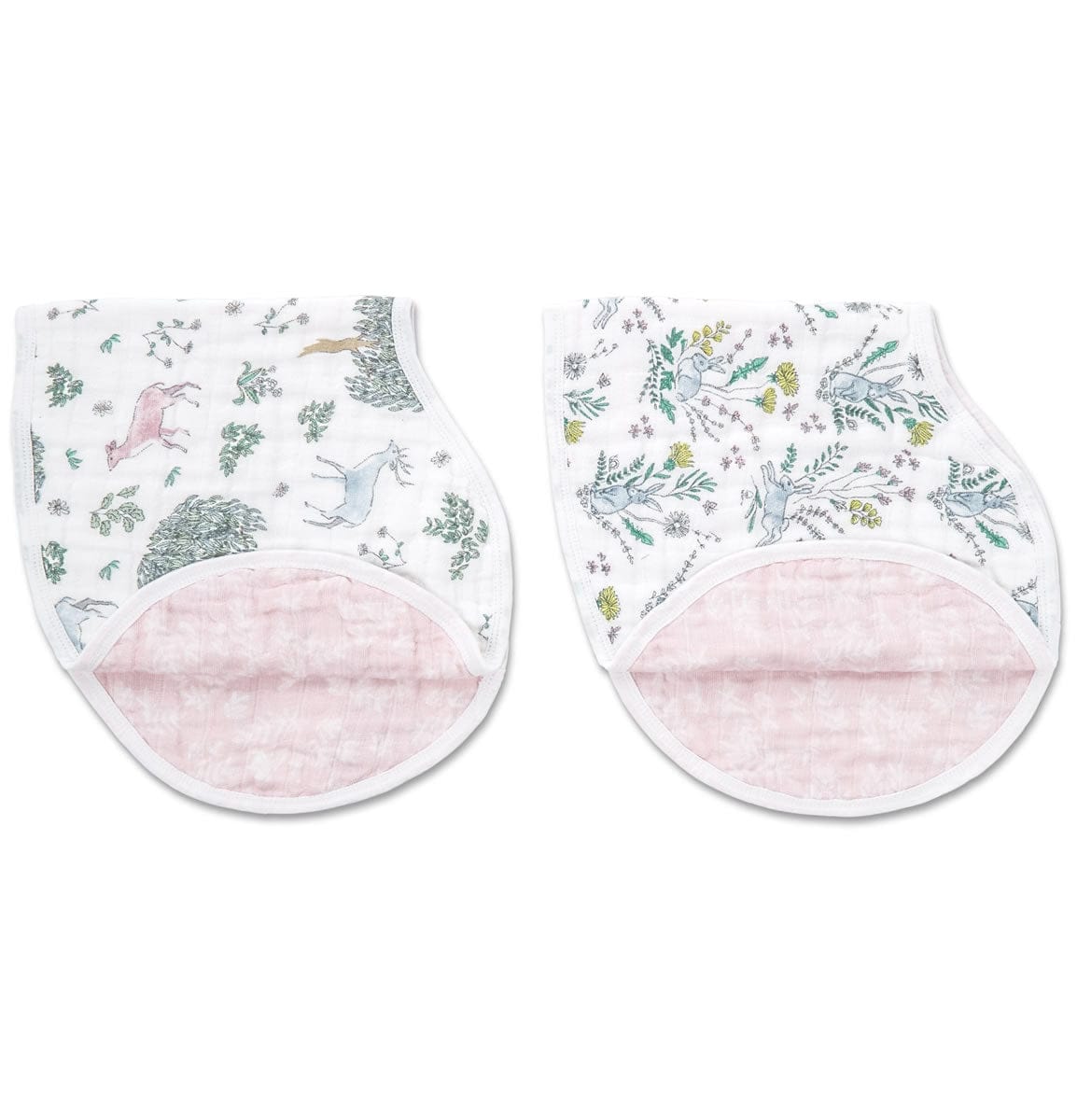 Aden + Anais Burpy Bibs, 2 Pack - Forest Fantasy - 7065-AA