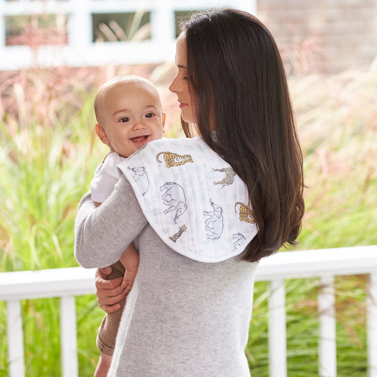 Aden + Anais Burpy Bibs, 2 Pack - Jungle - ABBC20003