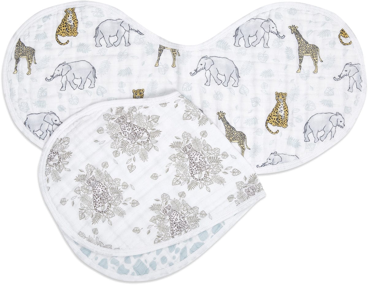 Aden + Anais Burpy Bibs, 2 Pack - Jungle - ABBC20003