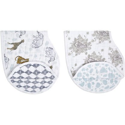 Aden + Anais Burpy Bibs, 2 Pack - Jungle - ABBC20003