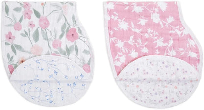 Aden + Anais Burpy Bibs, 2 Pack - Ma Fleur - ABBC20007
