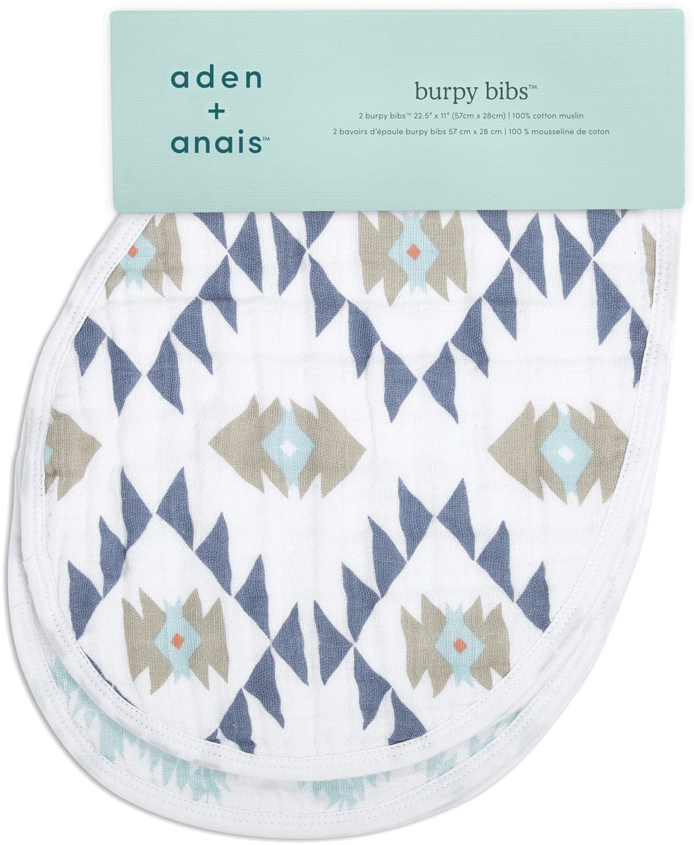 Aden + Anais Burpy Bibs, 2 Pack - Southwest - ABBC20005
