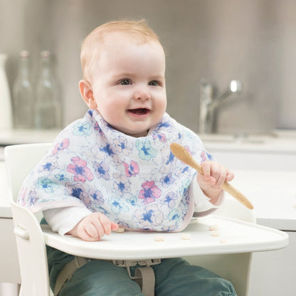 Aden + Anais Burpy Bibs, 2 Pack - Trail Blooms - 7063-AA