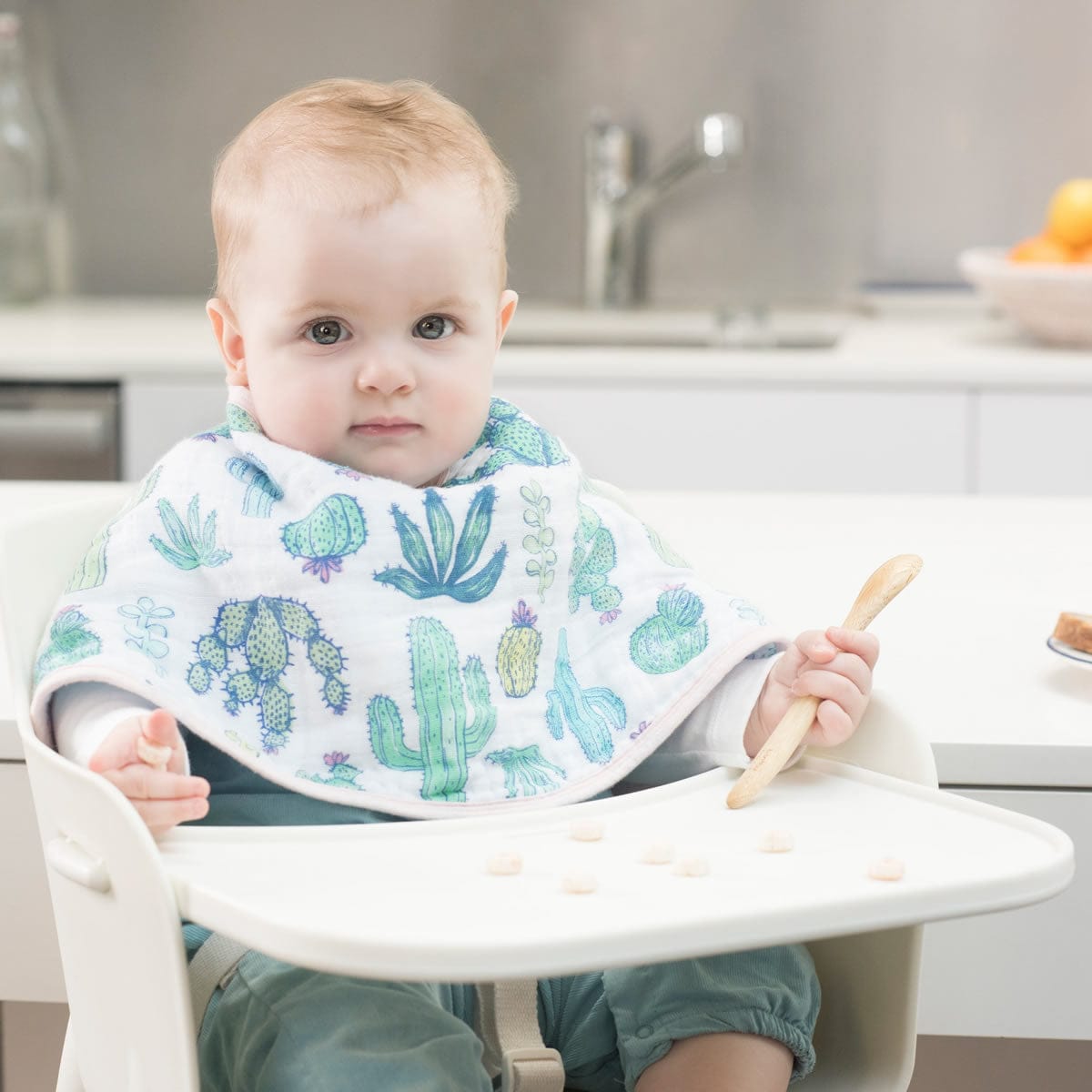 Aden + Anais Burpy Bibs, 2 Pack - Trail Blooms - 7063-AA