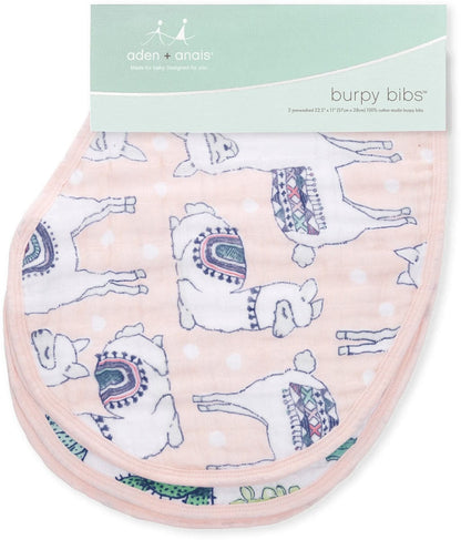 Aden + Anais Burpy Bibs, 2 Pack - Trail Blooms - 7063-AA