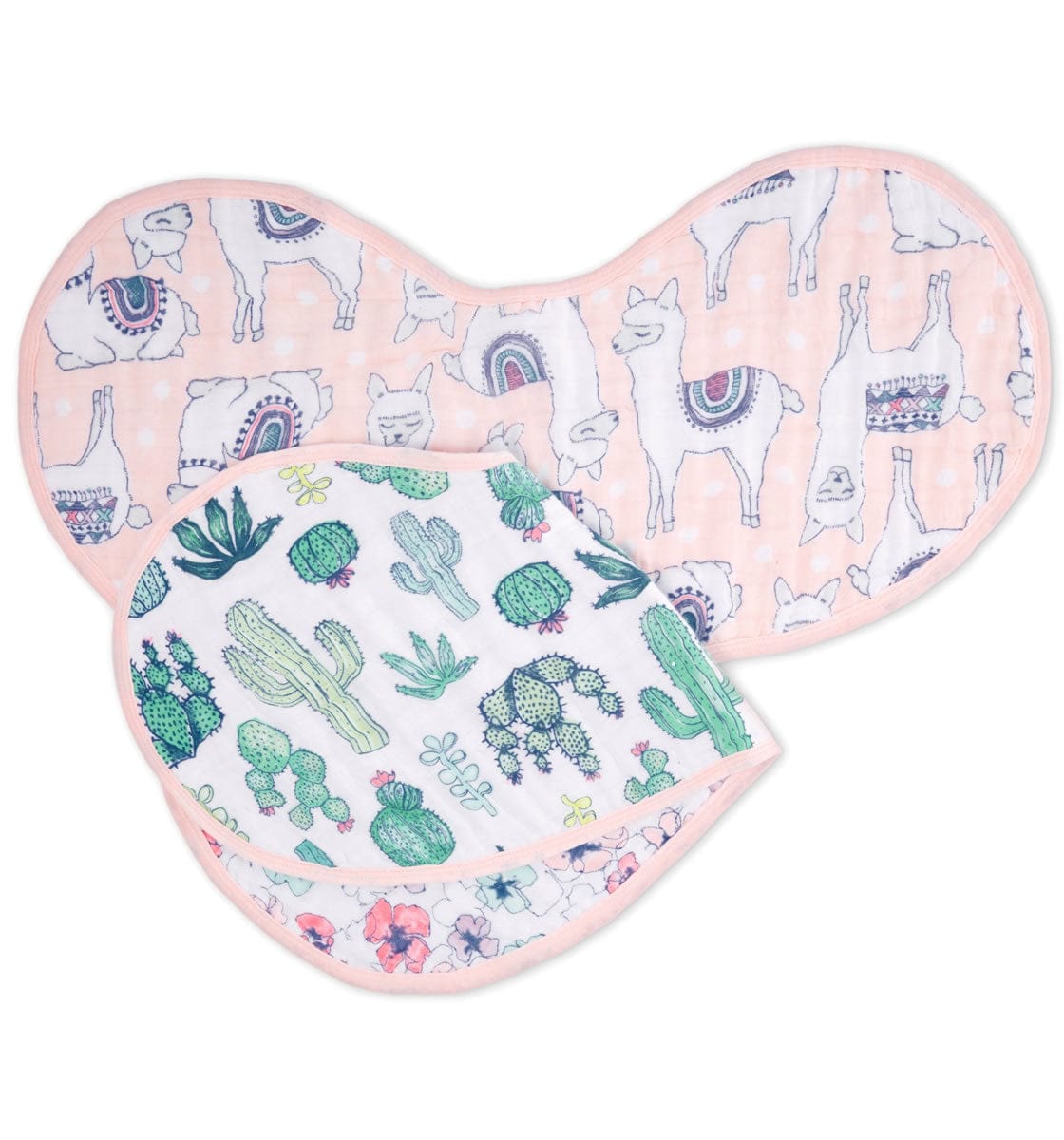 Aden + Anais Burpy Bibs, 2 Pack - Trail Blooms - 7063-AA