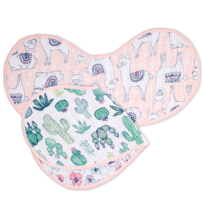 Aden + Anais Burpy Bibs, 2 Pack - Trail Blooms - 7063-AA