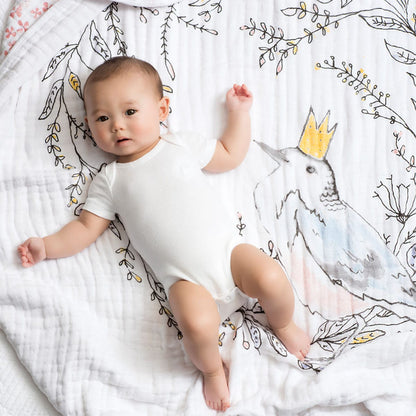 Aden + Anais Classic Dream Blanket - Birdsong, Mobile Nest - 6130-AA