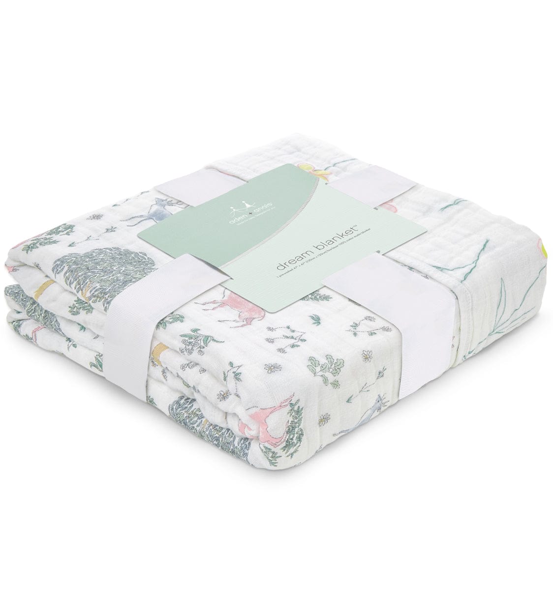 Aden + Anais Classic Dream Blanket - Forest Fantasy Deer - 6143-AA