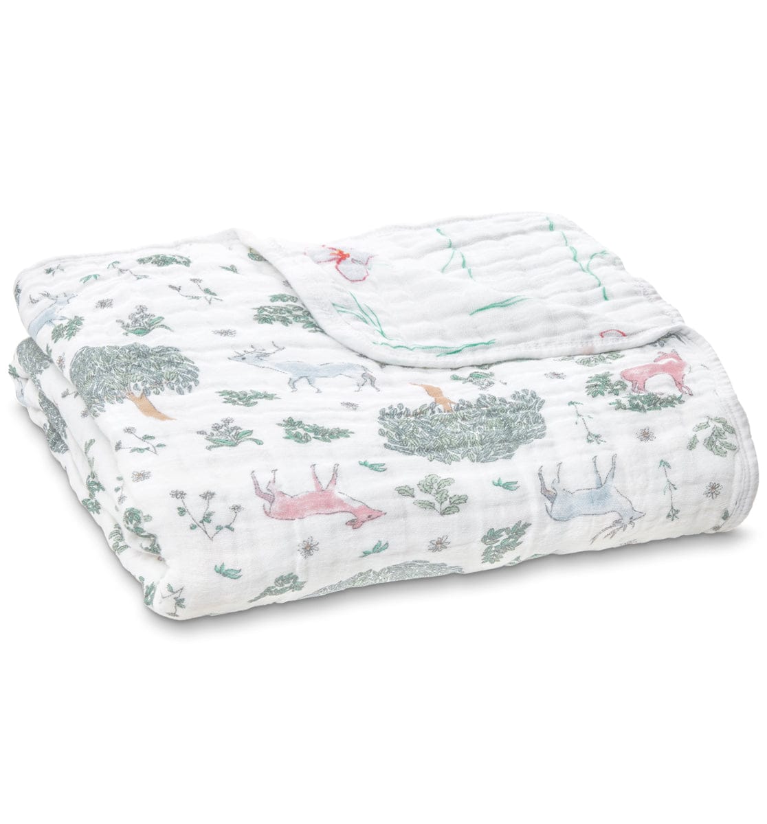 Aden + Anais Classic Dream Blanket - Forest Fantasy Deer - 6143-AA