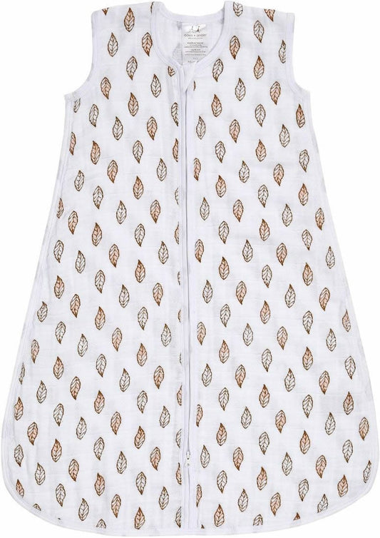 Aden + Anais Classic Sleeping Bag - Dahlias Gold Leaf - Large - 8212-AA