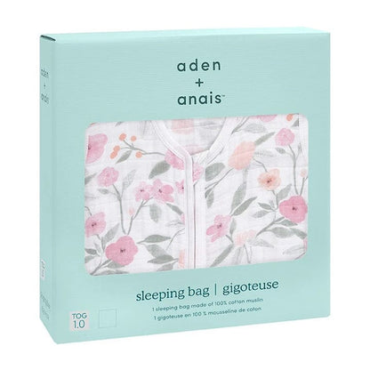 Aden + Anais Classic Sleeping Bag - Ma Fleur Garden Party (0-6 months) - ASGC10025