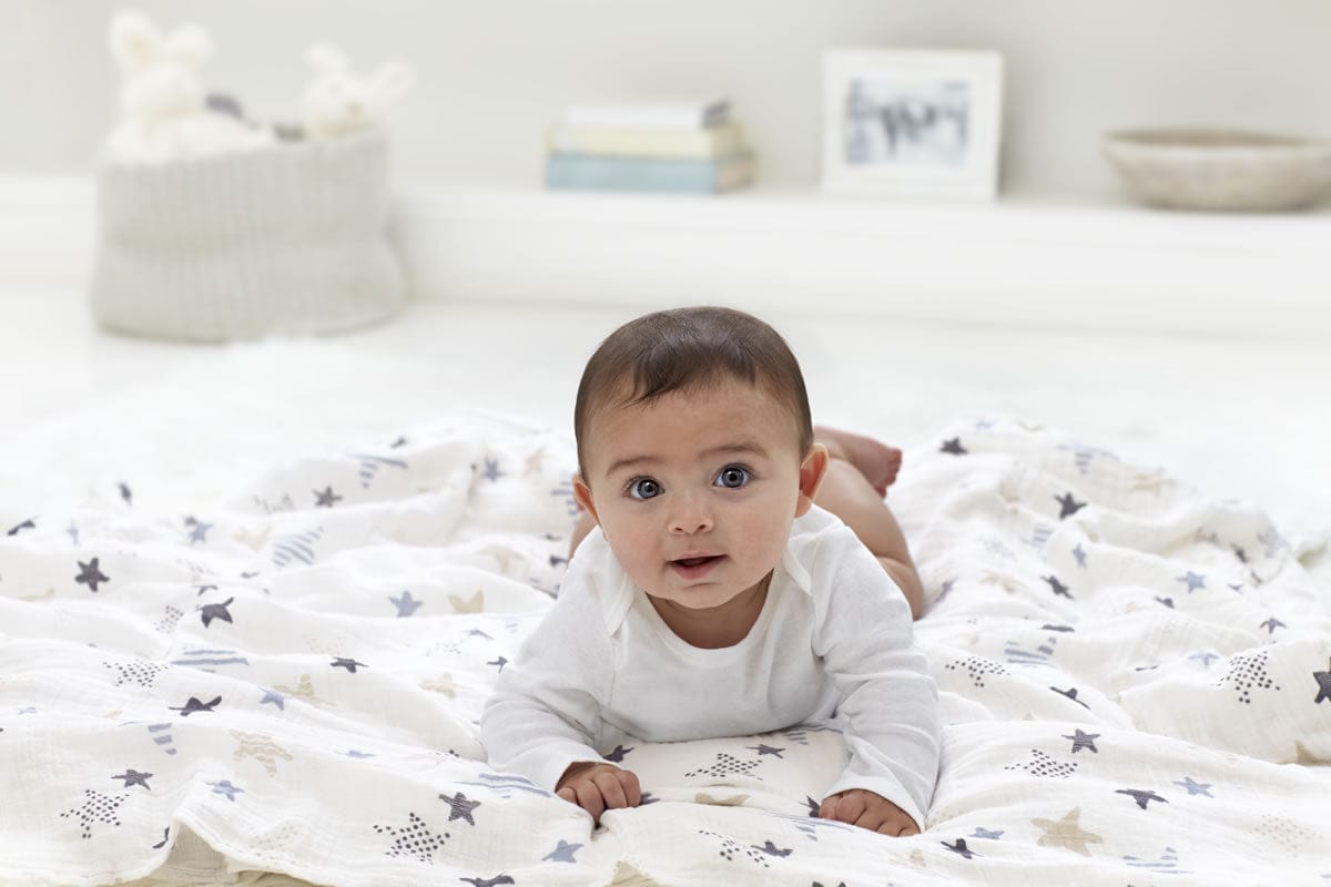 Aden + Anais Classic Swaddle Wraps, 4 Pack - Rock Star