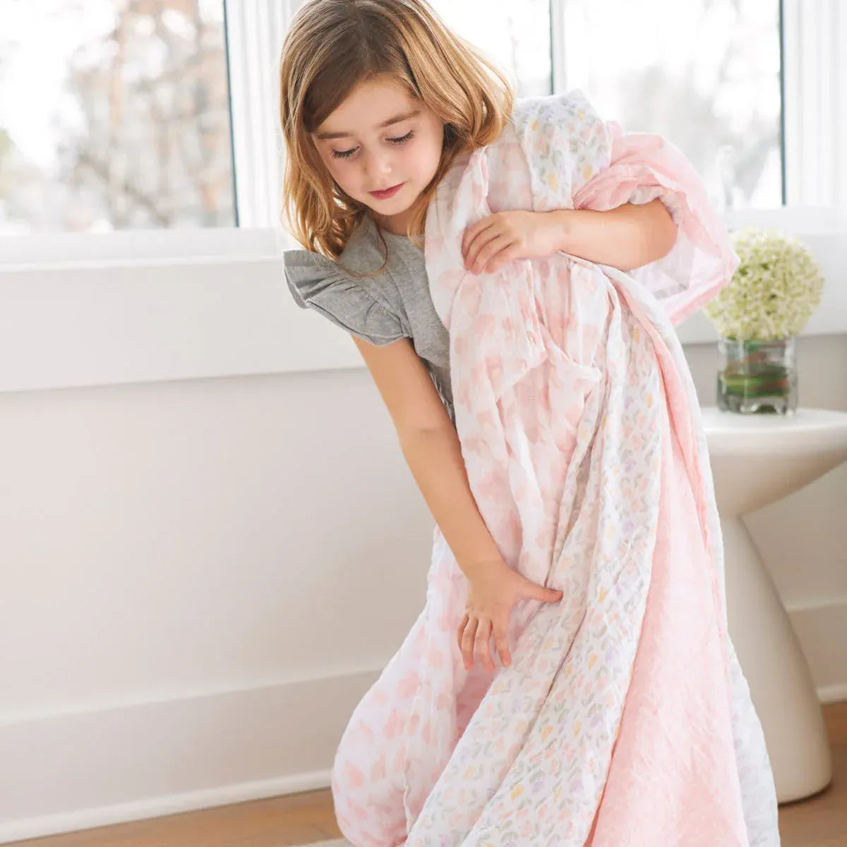 Aden + Anais Essentials Cotton Muslin Swaddle Blanket 2 pk - Piece Of My Heart - ESWC20022