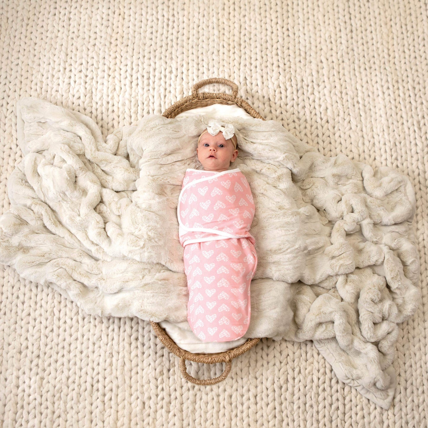 Aden + Anais Essentials Easy Swaddle Wrap Quick Change 3 pk - Briar Rose (0-3 months) - EWSK30019