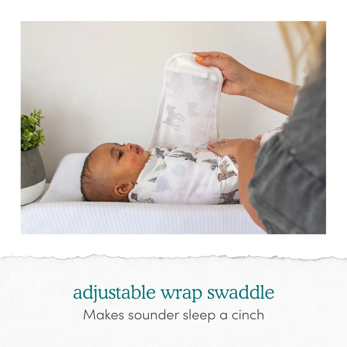 Aden + Anais Essentials Easy Swaddle Wrap Quick Change 3 pk - Twinkle (0-3 months) - EWSK30012