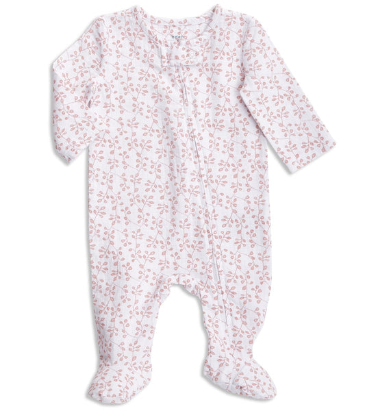 Aden + Anais Long Sleeve Zipper One-Piece - Vines (6-9 Months) - 256709